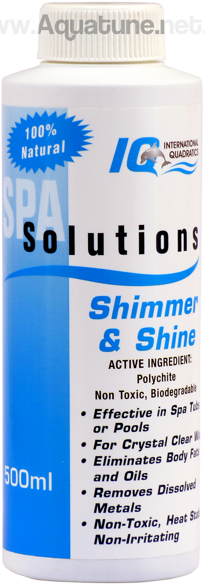 Shimmer Shine 500ml IQ Spa Solutions IQSS5500 Aquatune