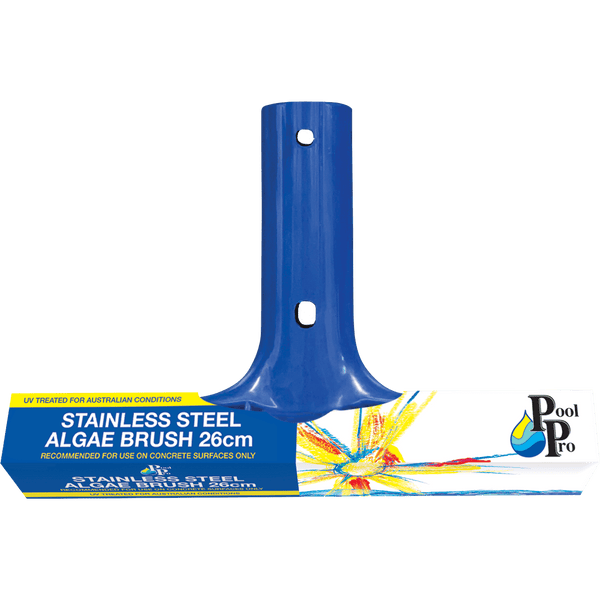 Pool Pro Algae Brush S/Steel 26cm - 56AB