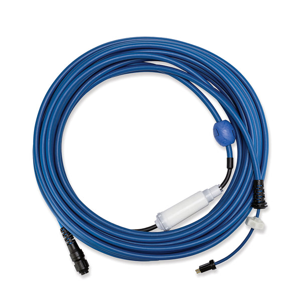 Dolphin Cable, 18M 2-Pin Rubber, Blue, Suits Dolphin M4, M3 (V2), M400 Includes Swivel - 9995862-Diy