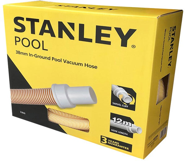 STANLEY 12m POOL VAC HOSE - 33840