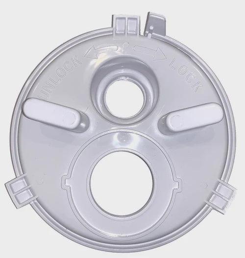 Vacuum Plate, suits Poolrite S2500 MK2 - 2 hole (for Skimtrol)-Spare Parts-Aquatune